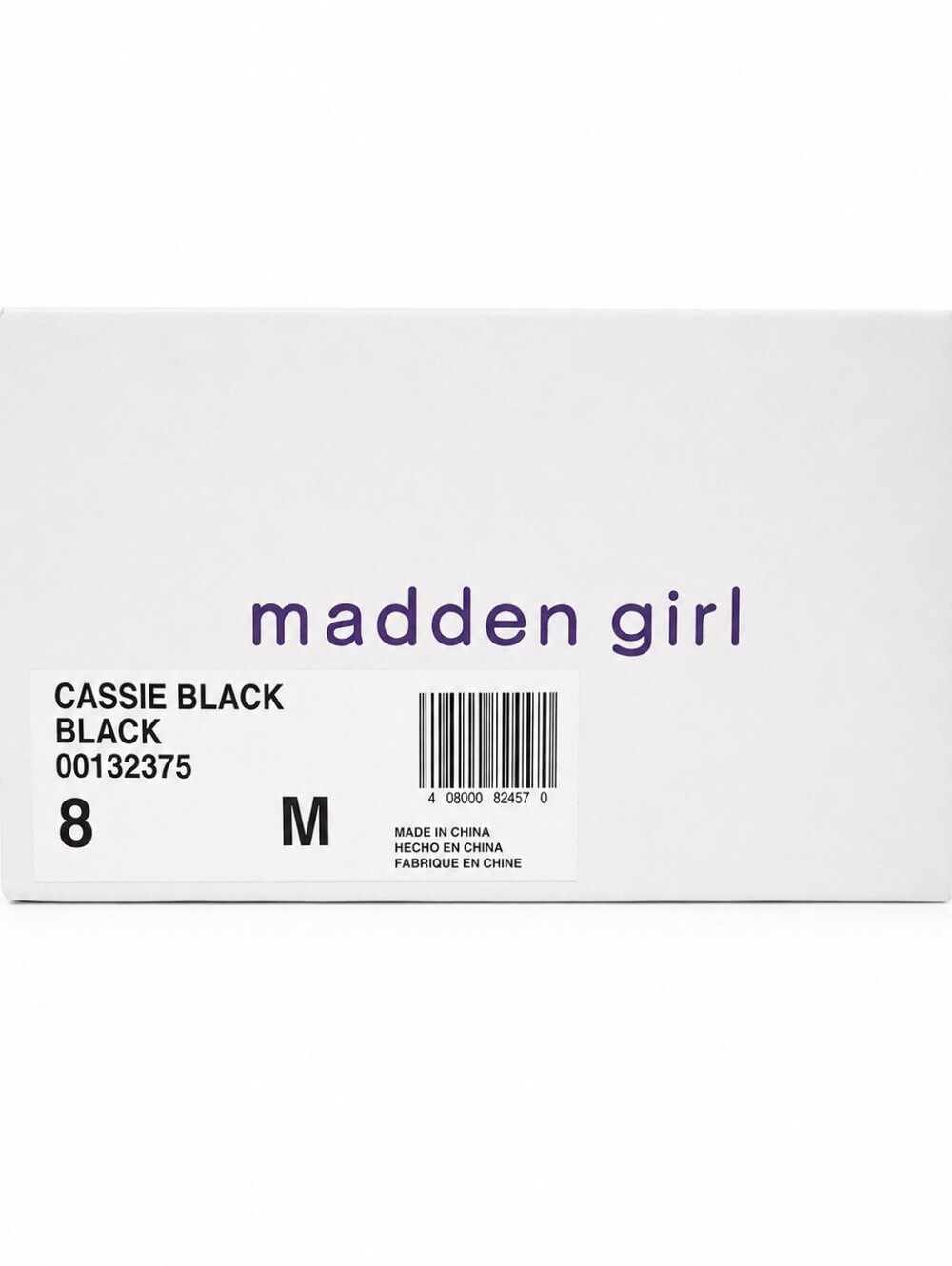 Madden Girl Cassie Black Espadrille Platform Sandals Size 8 New In Box - Picture 11 of 12